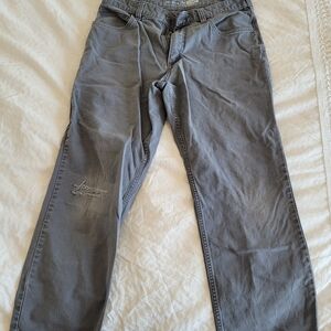 Men's Gray Chino Pants